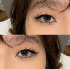 yesstyle code: BAEZH1J | ig linslashdesign & xhs lindesignlash | manhua lashes manga lashes anime lashes Natural Lashes Asian Eyes, Eyelash Extension Asian Eyes, Lash Extensions Monolid Eyes, Makeup With Glasses On