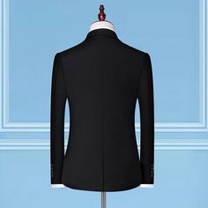 Description: Look great, feel wonderful, and sophisticated, wearing this men's fashion premium top quality and well designed 3-pieces special events suit jacket with a peaked lapel design, and an exquisite choice for the wedding groom or for the prom date, or any special event ceremony. It is packaged with the blazer jacket, vest suit, and the pants set. This is an excellent suit set, and a premium top quality choice suit set to wear to the wedding, for church events, for business meetings, for 3 Piece Suit Men, Wedding Blazers, Wedding Dress Suit, Waistcoat Men, Formal Mens Fashion, Mens Blazer Jacket, Stylish Suit, Womens Prom Dresses, Skirt And Sneakers