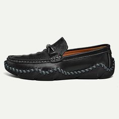 Category:Loafers  Slip-Ons; Upper Materials:Leather; Lining Materials:PU; Gender:Men's; Toe Shape:Square Toe; Outsole Materials:EVA (Ethylene Vinyl Acetate); Closure Type:Loafer; Function:Slip Resistant,Comfortable; Listing Date:05/02/2024; 2024 Trends:Penny Loafers