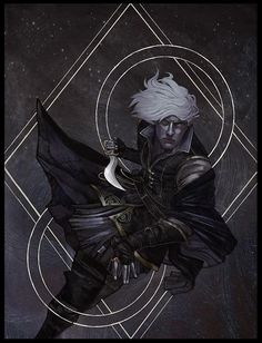 Drow Male, Dnd Elves, Dark Elves, Wood Illustration, Elves Fantasy, Dnd Art, Dark Elf, Fantasy Rpg, Dark Souls