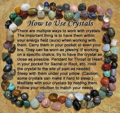 Crystal Power, Les Chakras, Stone Collection