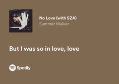 the cover art for spotify's summer walker album, but i was so in love, love