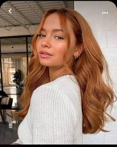 Cheveux Oranges, Copper Blonde Hair, Strawberry Blonde Hair Color, Red Hair Inspo, Ginger Hair Color, Copper Hair Color, Hair Color Auburn, Strawberry Blonde Hair, Auburn Hair