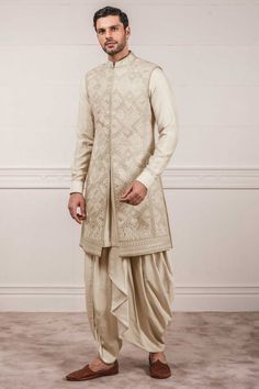 Wedding Outfits That Are Perfect For The Brother Of The Bride Or Groom - Pyaari Weddings Dhoti Pants For Men, Wedding Outfits For Groom, Men's Wedding Outfit