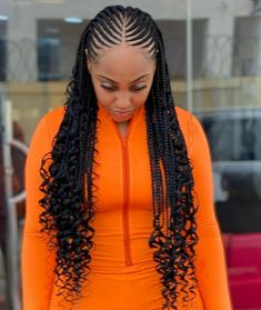 Carrot Braid Hairstyles, Carrot With Singles At The Back Hairstyle, All Back Braid Hair Styles, African Braids Hairstyles 2023, 2023 Braids For Black Women, Corn Rolls Braids Hairstyles, Trending Braids Hairstyles, Corn Roll Hair Styles, Braids 2023