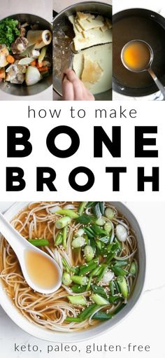 how to make bone broth by keto, palen - free and gluen - free