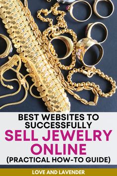 Parting ways with the jewelry you once loved can be an emotional experience, and it can be overwhelming to navigate the wilds of the pre-owned jewelry market on your own. Here are the best websites to sell jewelry online! #jewelry #sellingjewelry #howtoselljewelry #howtoselljewelryonline Different Engagement Rings, Jewelry Market, Gorgeous Wedding Rings, Us Forever, Pretty Engagement Rings