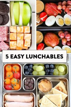 5 Easy Lunchables for Kids Healthy Diy Lunchables, Make Your Own Lunchables, Adult Lunchables High Protein, Grown Up Lunchables, Diy Lunchables Adult, Diy Adult Lunchables, Homemade Lunchables For Adults, High Protein Lunchables, What To Eat For Lunch At Home Easy