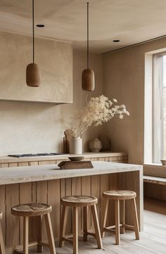 Explore how the Japandi style combines Japanese minimalism and Scandinavian warmth to create serene living spaces. #scandinaviankitchenideas Scandinavian Wall Panel, Japandi Bar, Japanese Minimalist Home, Japandi Wall Decor, Kitchen Japandi, Scandi Japandi, Japandi Home Decor, Japandi Interiors, Japandi Wall