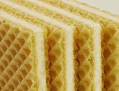 several waffles stacked on top of each other