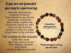 Static Shock, Falling Asleep, Feeling Sick, Healing Bracelets, Spiritual Healing, Smokey Quartz, Healing Stones