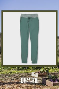 Keep your lady business strictly casual, in cool-to-the-touch joggers that fight stink and sweat with embedded microscopic jade. Green Athleisure Sweatpants For Outdoor, Sporty Green Joggers For Outdoor Activities, Fitted Green Sporty Joggers, Green Casual Fitted Joggers, Green Sweatpants With Elastic Waistband For Outdoor, Green Joggers For Jogging, Green Jogging Sweatpants, Green 4-way Stretch Casual Pants, Casual Green 4-way Stretch Pants