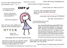 Enfp As A Girlfriend, Intj And Enfp Relationship, Enfp Girlfriend, Enfp Meme, Unreliable Narrator