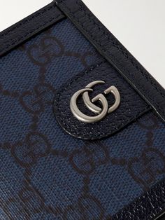 All the designs in Gucci's 'Ophidia' collection have one thing in common, they're covered in its 'GG Supreme' monogram. Made from coated-canvas and leather, this billfold wallet has eight slots for your cards. Gucci Classic Wallets With Logo, Designer Rectangular Wallets With Logo, Designer Blue Wallet For Formal Occasions, Designer Blue Wallets For Formal Occasion, Classic Gucci Wallets With Logo, Luxury Wallets With Engraved Logo For Everyday Use, Luxury Rectangular Wallets With Logo, Luxury Rectangular Wallet With Logo, Luxury Wallets With Engraved Logo