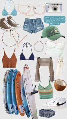 Summer Outfit Inspo Aesthetic 2023, Beach Inspired Outfits Summer, Summer Theme Outfit Ideas, Outerbanks Style Clothes, Merliah Summers Outfit, Cute Beach Outfits Aesthetic, Summer Themed Outfits, Pogue Outfits Ideas, Pogue Style Outfits