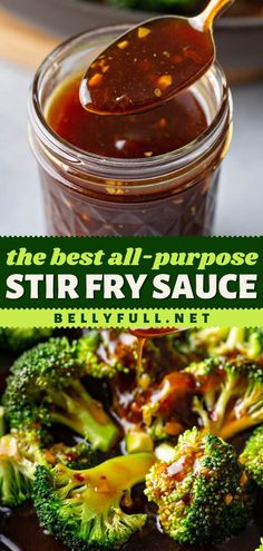 Here's an All-Purpose Stir Fry Sauce for all your Chinese cooking! This condiment recipe is easy to whip up in just minutes. Use this homemade sauce for chicken, beef, pork, shrimp, vegetables, and more!