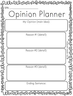 the opinion planner is shown in black and white