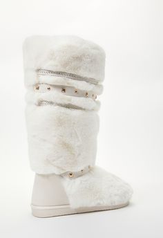 ShoeDazzle Birch female Fashion >> Shoes >> Boots & Booties >> Fuzzies Faux Fur regular Studded Aspen Fuzzie Boot Fashion Shoes Boots, Fuzzy Slippers, Slipper Boots, Shoe Dazzle, Female Fashion, Aspen, Shoes Boots, Bootie Boots, Faux Fur