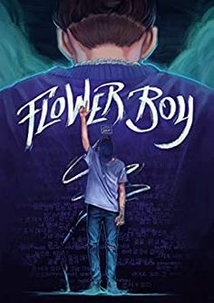 the back of a man's shirt that says flower boy