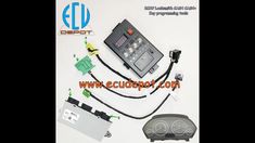 the electronic parts are shown in this image