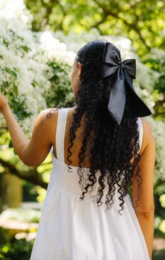 Voda Color: White Complete your trendy look with THE PERFECT LONG SATIN HAIR BOW in sleek white. Made with premium silky satin, this stiff double bow is hand-knotted and secured with a french barrette clip. Stand out with this stylish and chic hair accessory that adds the perfect touch to any outfit. White Dress Accessories, Satin Hair Bow, Chic Hair, Double Bow, French Barrette, Vacation Dresses, Barrette Clip, Swimwear Cover, Going Out Dresses