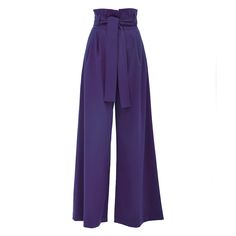 Violet Trousers are made of medium-density viscose. Capturing the silhouette of the season, our new, fashion favorite Pant lengthens the leg with a high-waist, wide-leg silhouette. Expertly engineered pleating, corsets at the waist and matching belt sculpt the waist, while our famously refined fabric instils a beautiful drape for exquisite movement. Made in MoldovaArtisanalVeganCare: delicate wash at 30 degrees50%viscose 50%pe Purple Pants, Purple Outfits, Work Attire, High Waisted Trousers, Stylish Fashion, Corsets, Independent Designers Fashion, Everyday Wardrobe, Wide Leg Trousers