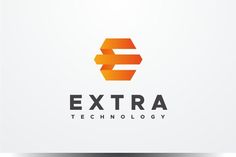 the logo for an extra technology company