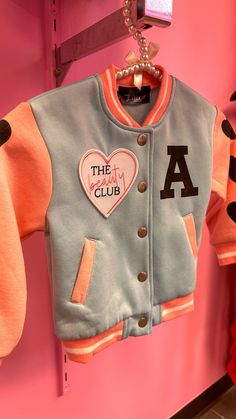 Thick fleece kids varsity jacket. Varsity Jackets, Kids Jacket, Vintage Tshirts, Varsity Jacket, Christmas, T Shirt