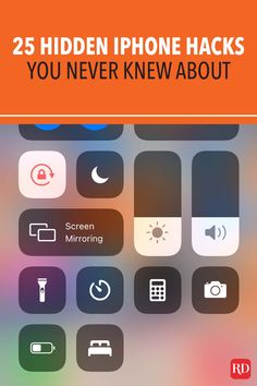 an iphone with the text 25 hidden phone hacks you never knew about