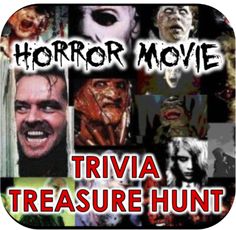 the horror movie trivia treasure hunt