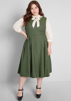 Retro Dresses 50s, Best Plus Size Dresses, Plus Size Retro Dresses, Plus Size Vintage Dresses, Big Size Dress, Hipster Grunge, Plus Size Vintage