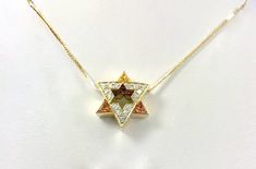 [custom_html]Ready for fast shipping![/custom_html] 18kt Yellow Gold. 3 Yellow Sapphires 0.60 cts. 15 diamonds 0.17 cts. Total 7.50 gr. Chain include. Perfect High Jewelry Gift for Mom, Girlfriend, Daughter, Birthday or Christmas Gift. Luxury Yellow Gold Star Necklace, Diamond Star Of David Necklace For Formal Occasions, Formal Diamond Star Of David Necklace, Formal Star Of David Diamond Necklace, Luxury Diamond Necklace In Star Of David Shape, Fine Jewelry Diamond Necklace With Star Of David, Diamond Necklace With Star Of David Accents, Star Of David Diamond Jewelry For Formal Occasions, Formal Diamond Star Of David Jewelry