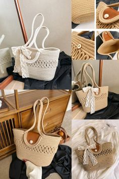 Sommer Hohl Geflochten Geflochtenes Stroh Geflochtene Handtasche Wochenendtaschen aus Rattan Strickgriff Boho Urlaub Strandhandtasche Einkaufstasche Promotion Only $23.99 At ByGoods.com ~Free Shipping Worldwide!
Get it Now=> 
#Sommer #Hohl #Geflochten #Geflochtenes #Stroh #Geflochtene #Handtasche #Wochenendtaschen #aus #Rattan #Strickgriff #Boho #Urlaub #Strandhandtasche #Einkaufstasche Beach Handbag, Crochet Beach Bags, Retro Watches, Bag Summer