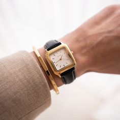 Our designers drew inspiration from the past to infuse a hint of retro charm into this collection. The result is a timepiece that transcends time itself, connecting the past with the present seamlessly. Timeless Everyday Watch With Rectangular Dial, Timeless Everyday Watch With Bracelet Strap, Everyday Timeless Watch With Bracelet Strap, Chic Everyday Round Watches, Chic Everyday Watches, Elegant Everyday Watches With Analog Display, Timeless Watches With Rectangular Dial For Everyday Use, Timeless Everyday Analog Watch Accessories, Vintage Rectangular Watches For Everyday Use