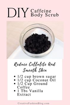 Coffee Scrub Benefits, Diy Body Scrub Recipes, Coffee Scrub Diy, Body Scrub Recipe, Sugar Scrub Recipe, Diy Body Scrub, Sugar Scrub Diy, Baking Soda Shampoo, Diy Scrub