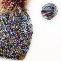 Hat / Beanie by @bellavistaknits | malabrigo Rasta in Tundra Bohemian Multicolor Hand Knitted Beanie, Bohemian Multicolor Beanie, Multicolor Acrylic Yarn Beanie, One Size Fits Most, Bohemian Multicolor Hand-knitted Beanie, Warm Multicolor Beanie, One Size, Hat Beanie, New Color, Winter Hats