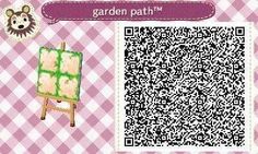 the animal crossing qr code is displayed in front of an easel with a painting on it