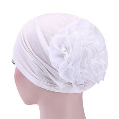 Head Scarf Wrap, Flower Headband Wedding, Chemo Hair, Headband Wedding, Chemo Hat, Turban Headwrap, Turban Hat, Big Flowers, Flower Headband