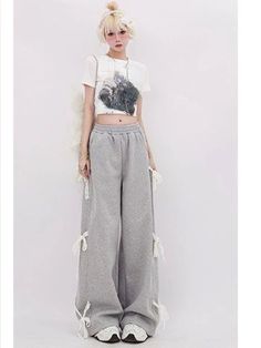 SPECIFICATIONSBrand Name: Miss ToughStyle: CasualAge: MIDDLE AGEOrigin: Mainland ChinaCN: GuangdongSeason: All seasonWaist Type: highDecoration: BOWElasticity: Non StrechFabric Type: blendedPattern Type: SolidPant Style: Wide leg pantsMaterial: POLYESTERFit Type: LOOSELength: full lengthCraft of Weaving: TATRelease Date: Summer 2024Place Of Origin: China (mainland)Closure Type: Elastic WaistGender: WOMENModel Number: 0WC484Front Style: Pleated Y2k Style Full-length Cotton Pants, Y2k Wide Leg Cotton Sweatpants, Y2k High-waisted Cotton Pants, Y2k High-waisted Cotton Bottoms, Harajuku Style Wide Leg Cotton Bottoms, Harajuku Style Wide Leg Bottoms For Spring, Y2k Cotton Wide-leg Bottoms, Y2k Style Wide-leg Cotton Bottoms, Y2k Cotton Wide-leg Pants