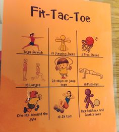 an exercise poster with instructions on how to do it