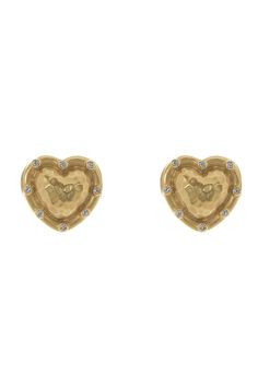 Diamond Heart Earrings JEWELRYFINE JEWELEARRING FOR FUTURE REFERENCE VINTAGE Yellow Gold Diamond Double Heart Earrings, Yellow Gold Diamond Heart Earrings For Anniversary, Heart-shaped Diamond Earrings In Yellow Gold, Yellow Gold Heart-shaped Diamond Earrings, Heart-shaped Yellow Gold Diamond Earrings, Gold Heart-shaped Diamond Earrings, Gold Heart Cut Diamond Earrings, Formal Heart-shaped Yellow Gold Diamond Earrings, Valentine's Day Yellow Gold Diamond Heart Earrings