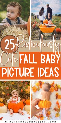 the 25 ridiculous and cute fall baby picture ideas