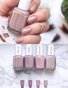 Nude Nail Polish, Essie Nail Polish, Beginners Knitting, Manicure Y Pedicure, Nail Polishes, Nail Polish Colors, Knitting Inspiration