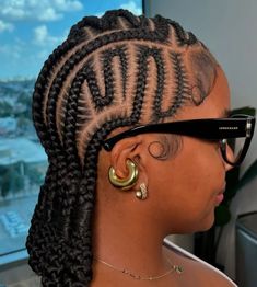 All Back Hairstyles, Zig Zag Cornrows Braids, Braids With Designs, Trending Braids, Braids Designs, Latest Hair Braids