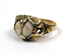 Elk Ivory Jewelry, Elk Ivory, Ivory Jewelry, Tooth Jewelry, Oak Leaves, Ring Ideas, Rattles