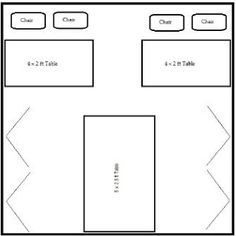 the floor plan for a bathroom with two sinks