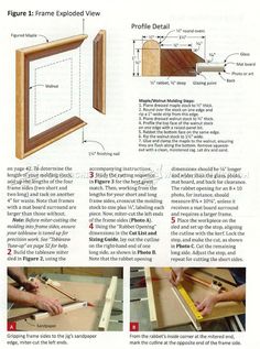 the instructions for how to build a cabinet