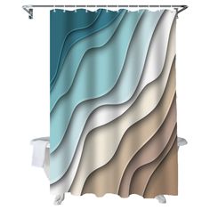 PRICES MAY VARY. Polyester Material: Made of high quality polyester fabric, waterproof, environmentally friendly, perfect for every family and every home, no including shower curtain liner. Bath Curtain with Hooks: 66 x 72 inches shower curtain and reinforced top header with rustproof grommets prevents from tearing and promotes the shower curtain liner long lasting. The unique design of the shower curtain offer a good visual enjoyment and a different bath feeling. Delicate Decoration: This showe Brown Shower Curtain, Gray Shower Curtains, Pink Shower Curtains, Pink Showers, Waterproof Bathroom, Abstract Shower Curtain, Bath Curtain, Fabric Gray, Bathroom Curtain