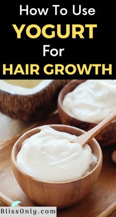 Yogurt Hair Mask For Hair Growth, Yogurt Hair Mask Diy, Yogurt For Hair, Yogurt Hair Mask, Yogurt Benefits, Hair Recipes