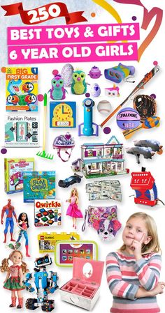 Tons of great gift ideas for 6 year old girls. Toy Gift Basket, Birthday Toys, Best Kids Toys, Christmas 2017, Christmas 2019, Old Toys